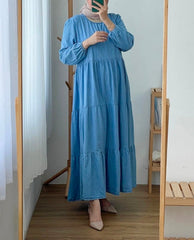 Kimi denim abaya